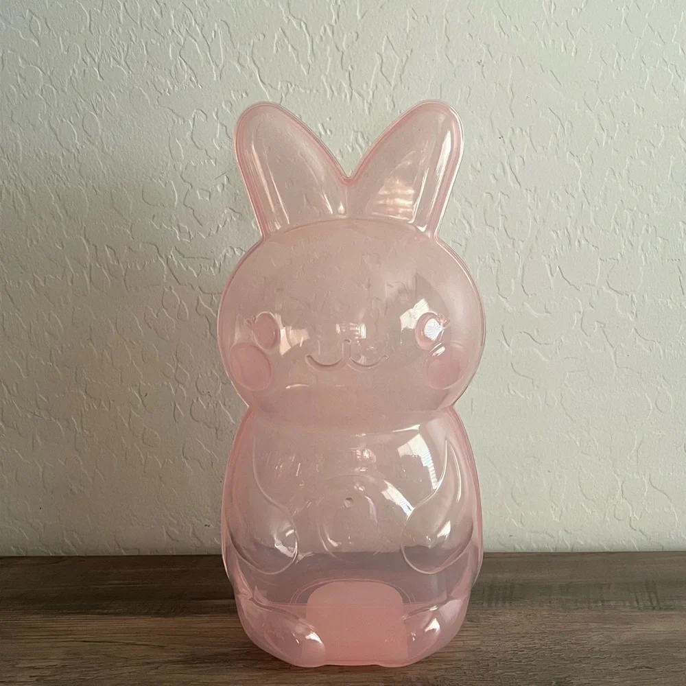 Target Bullseyes Playground Plastic Easter Bunny Storage Vessel - Pink